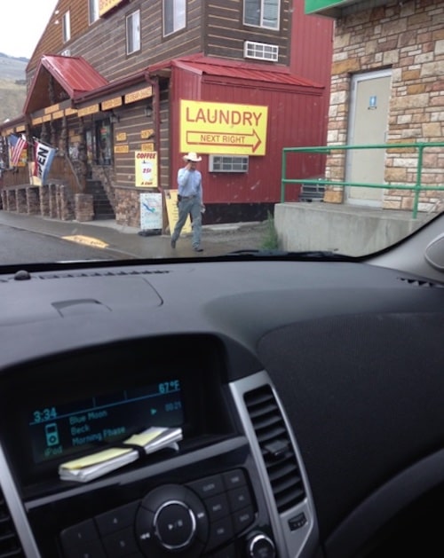 Hannah Jaicks_Country Roads_Getting Greeted in Gardiner Montana